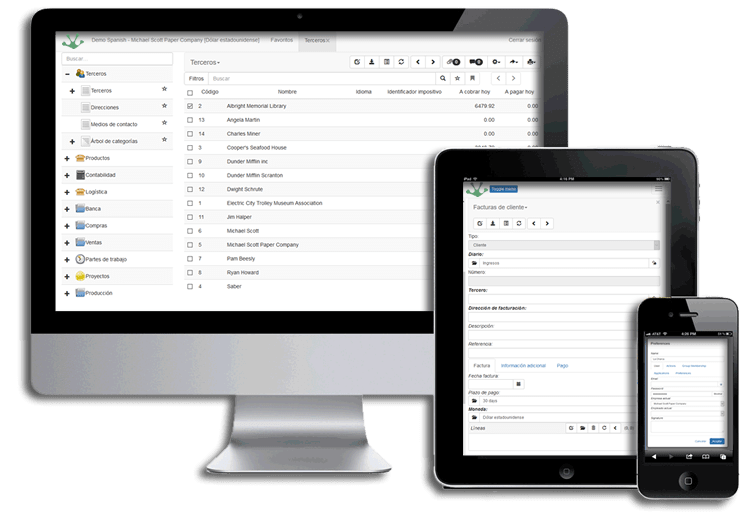 Desarrollo ERP personalizado